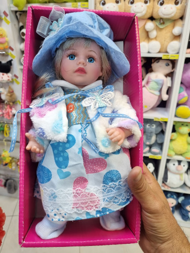 عروسک دختر جعبه ای طرح موزیکال